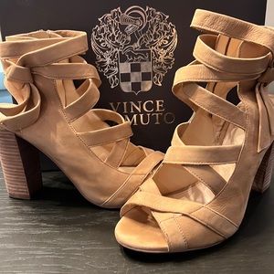 Vince Camuto suede heels